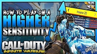 How To Play On A HIGHER Sensitivity in Call of Duty
