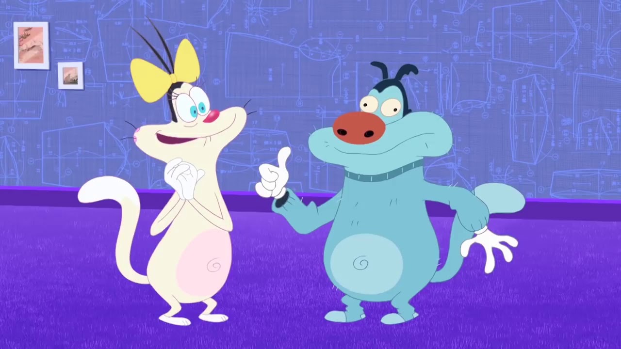 Oggy e as Baratas Tontas - O gato invisível S04E33 