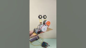 cara unik dan kreatif merakit mesin power stasion mini mirip rangkaian mainan keong racing