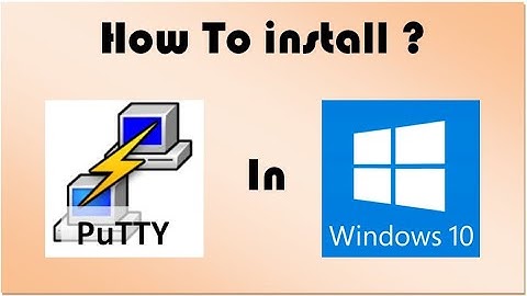 How to download and install the ssh client Putty in windows? (Video 4 of our Udemy online course)