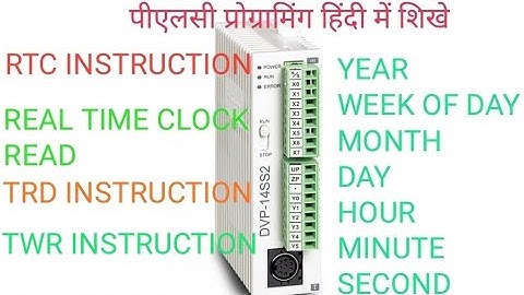 TWR INSTRUCTION IN DELAT PLC,TRD INSTRUCTION IN DELTA PLC,RTC INSTRUCTION