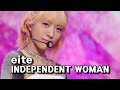   eite  independent woman 4k kpop mr removed stage mix