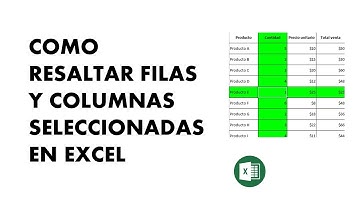 MACROS APRENDE como resaltar tus filas, columnas y celdas seleccionadas Formato Condicional
