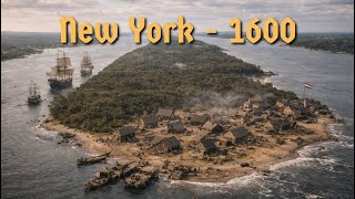 This is what NEW YORK was like in the 1600s AI reconstruction
