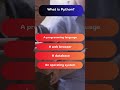 🐍 What is Python? #computerbasics