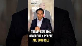 What Did Trump Mean by Ceasefire? #iran #iranwar #trump #drone #dronestrikes #kuwait #ceasefire