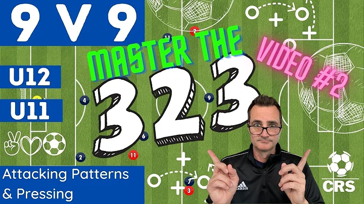 9v9 Youth Soccer 3-2-3 Formation Video #2: Attacking & Pressing