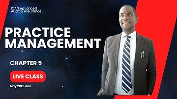 Practice Management I Chapter 5 I Live Class I Full Video I