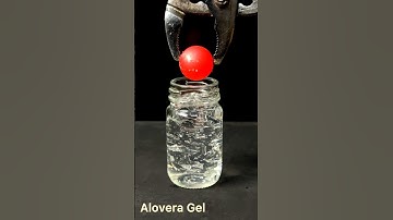 1000°C RHCB vs Aloe Vera Gel ☘️😱 #satisfying #experiments #asmr