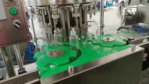 Mineral or juice rinsing, filling,capping and labeling machine