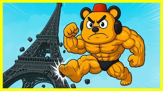 OBIT MENJADI MANUSIA BEROTOT MENGHANCURKAN TOWER!! | SMASH a Tower screenshot 4
