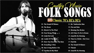 Top 50 Classic American Folk & Country Music Collection 60's 70's 80's | Neil Young, Kenny Rogers...