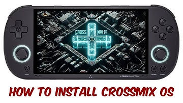 How to install CrossMix OS on the Trimui Smart Pro gaming device