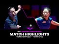 Jia Nan Yuan vs Lily Zhang | WS R32 | WTT Champions Chongqing 2024