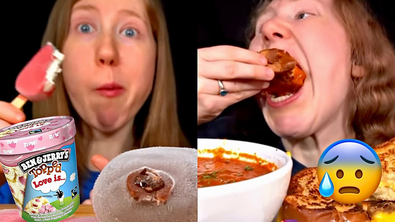 SongByrd ASMR being a complete SAVAGE over her food..