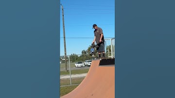 Arrma kraton huge backflip attempt. #rctruck #bigair #backflip #fail #sendit