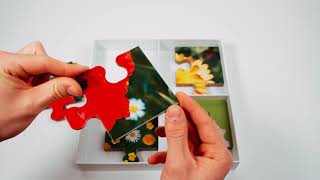 Gelingt-Immer-Puzzle Wiesenblumen Für Menschen Mit Demenz. Sorgt Für Freude Und Erfolgserlebnisse.