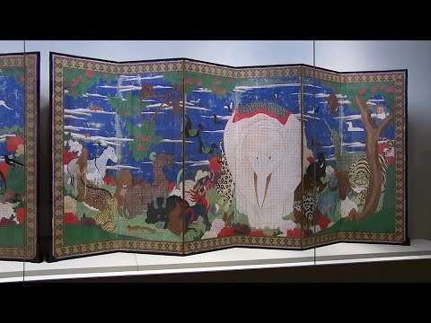 東京都美術館 生誕300年記念「若冲展」 - YouTube