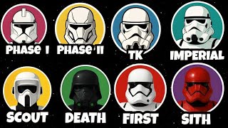Every Stormtrooper Type Explained