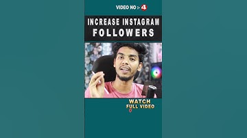 how to increase Instagram followers | Video 04 | #viraltechvideo   #increaseinstagramfollowers