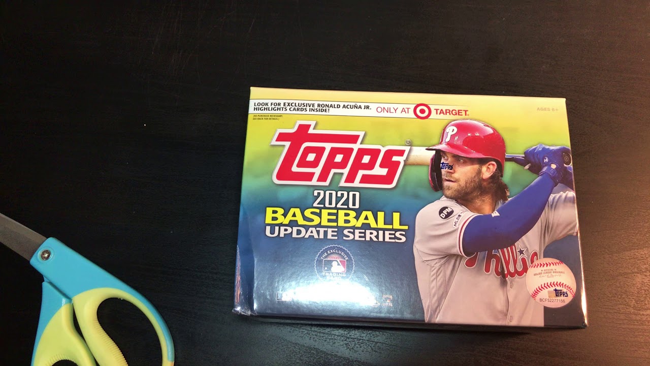 2020 Topps Update Mega box Target exclusive