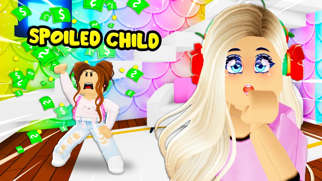 A Spoiled Child Broke Into My House Her Mom Kicked Her Out Roblox Adopt Me Story Youtube - i broke into the spoiled rich girls house roblox story