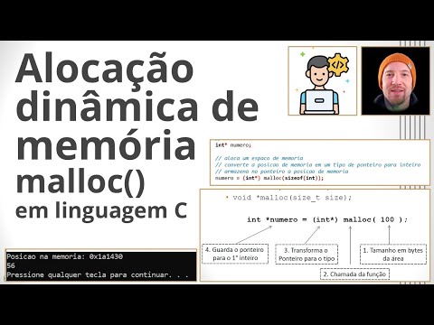 Alocação Dinâmica com malloc() em Linguagem C (Aula Completa)