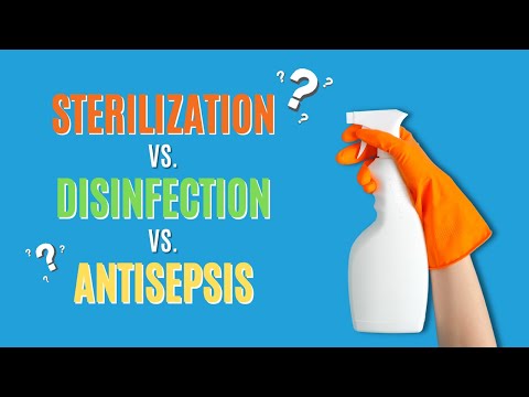 Video: Este dezinfectarea la fel cu antisepsia?