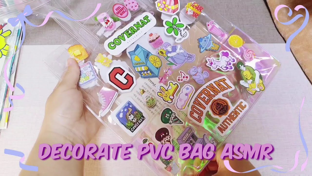 DECORATE PVC BAG ASMR - YouTube