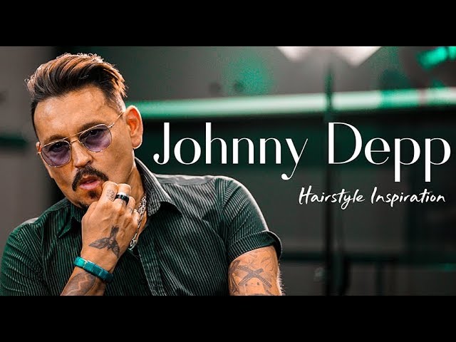 Johnny Depp HOLLYWOOD Inspierd Hairstyle. Men´s haircut inspiration -  YouTube