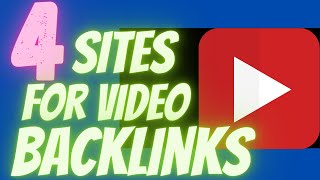 FREE Backlinks for YouTube videos - 4 Websites News