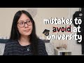 ❌ mistakes to avoid at university *must watch for freshers* | viola helen