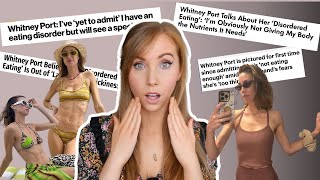 Eating Disorder Therapist REACTS TO Whitney Port