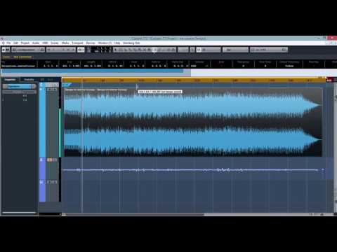 Cubase Как подогнать