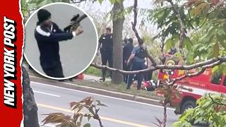 Gunman Seen Lying Wounded as Police Swarm Cambridge Shooting Scene