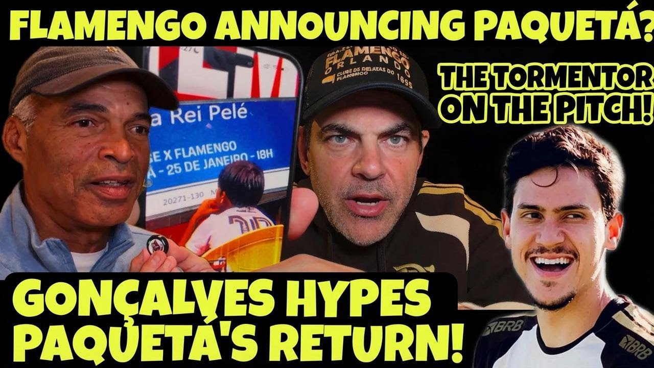 Wow! Flamengo Names Paquetá in Starting Lineup—Big Surprise Coming? Must-Win Game for Fla!