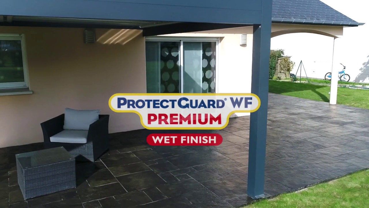 Water repellent and stain repellent & wet-look finish for porous stone - ProtectGuard WF Premium