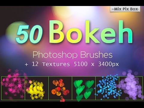 50 Bokeh Photoshop Brushes, a Brush Add-On by MixPixBox (Thumbnail 2 of 8)