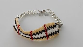 Seed bead Bracelet. Браслет из бисера