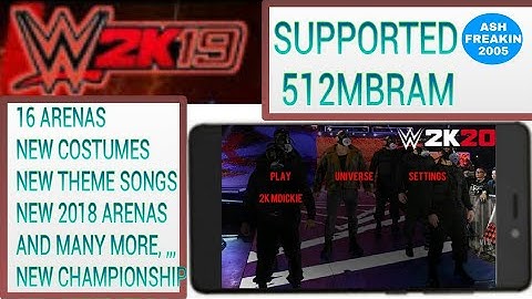 Wr3d 2k19 mod by MJI with link in description