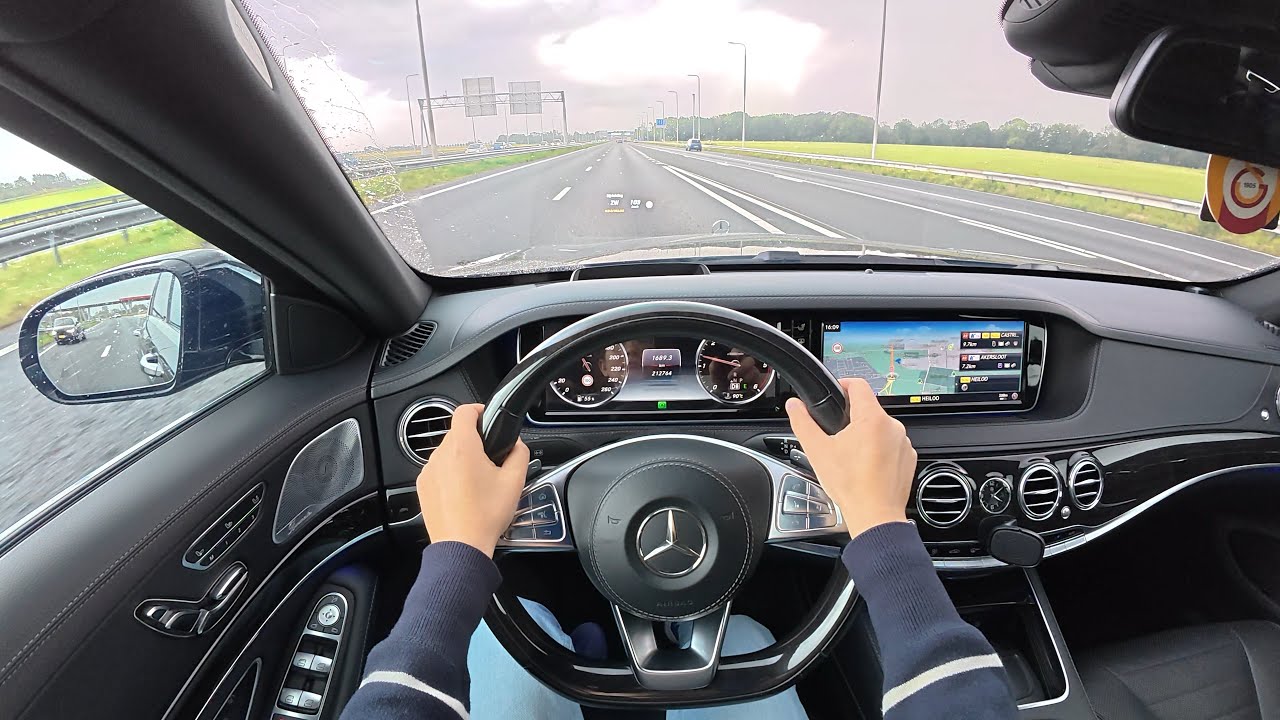 Mercedes-Benz S Class 350 V6 2017 - POV Test Drive