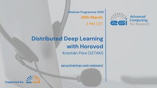 20230329_Webinar: Distributed Deep Learning with Horovod Wealth