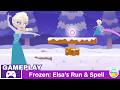 Frozen: Elsa’s Run &amp; Spell Gameplay ❄️ | Fun Phonics &amp; Spelling Game for Kids | Disney Learning Game