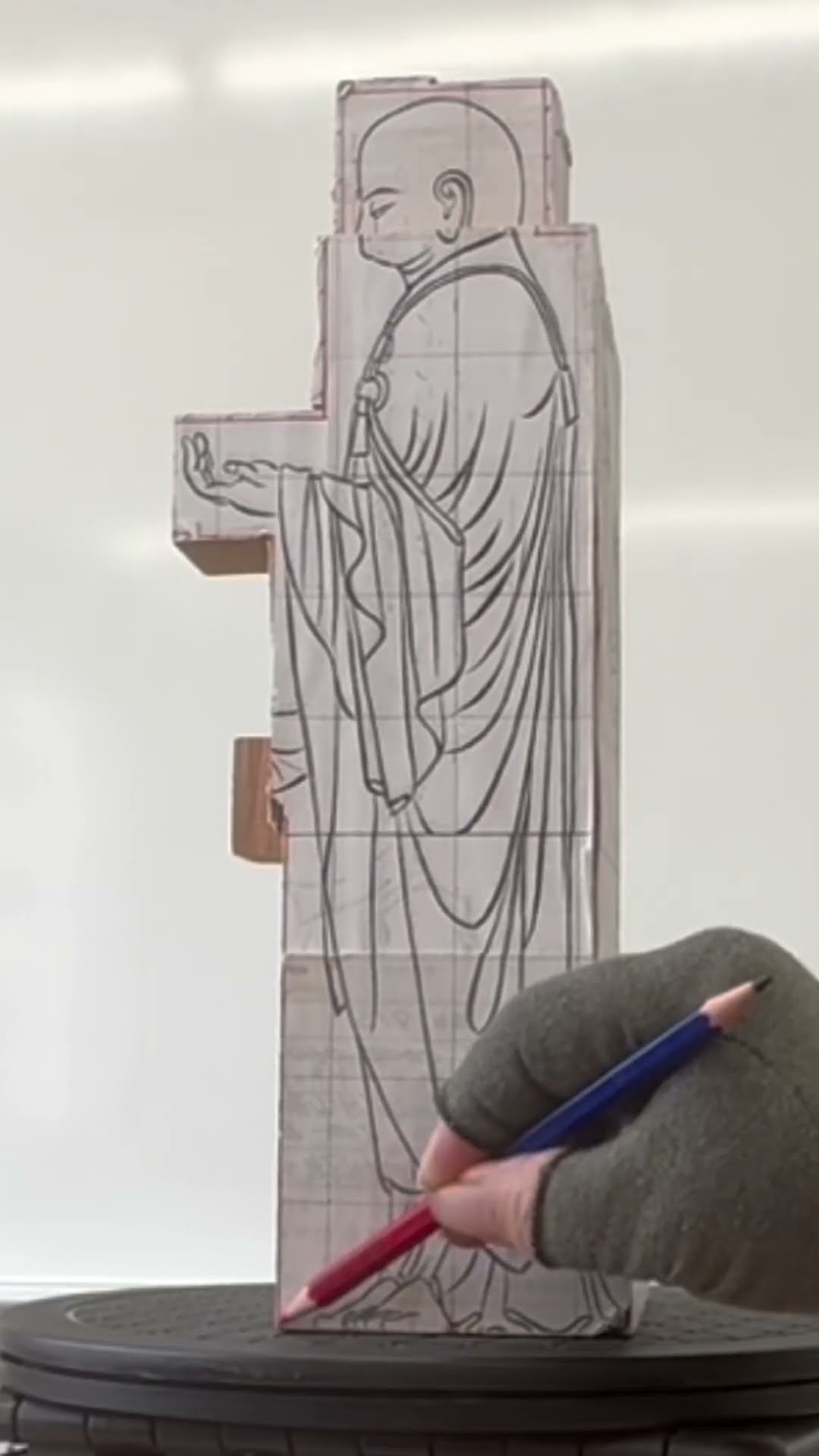 Challenge Buddhist Statue Carving 5557 