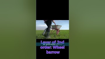 wheel barrow: 2nd Order lever