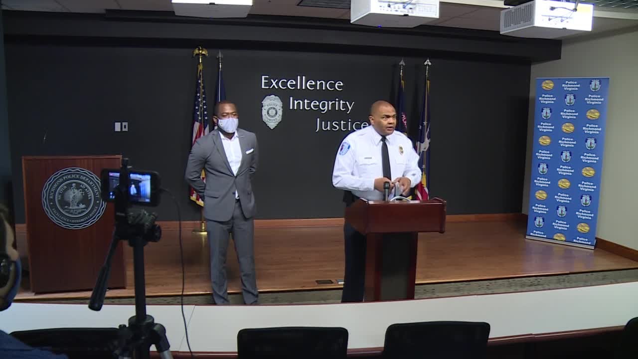 5 Shot: Richmond Police Chief Gerald Smith addresses violence - YouTube