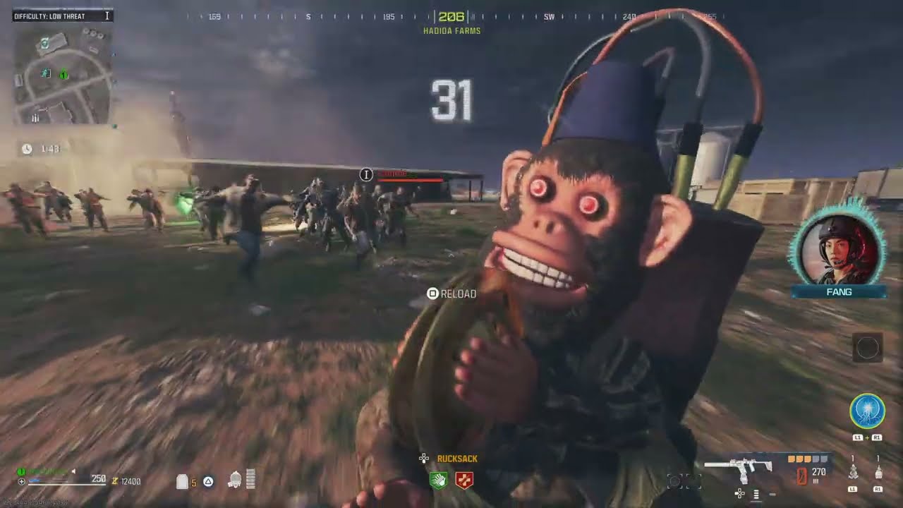 SOLO Exfil on Modern Warfare 3 Zombies is CRAZY 😂🧟‍♂️