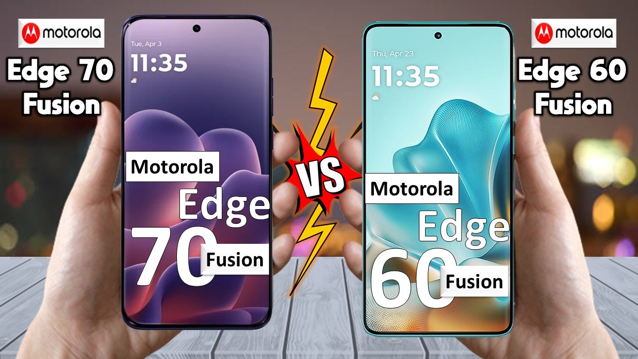 Motorola Edge 70 Fusion Vs Motorola Edge 60 Fusion - Full Comparison 🔥 Which is BEST for You?