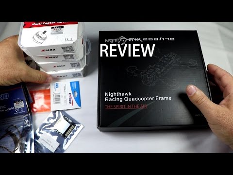 EMAX NightHawk 200 - Pure CF FPV Race Drone - Review [UnBox & Inspection]