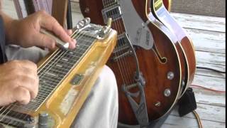 Larry Hutcherson PEOPLE GET READY  LAP STEEL  live/ w loop chords